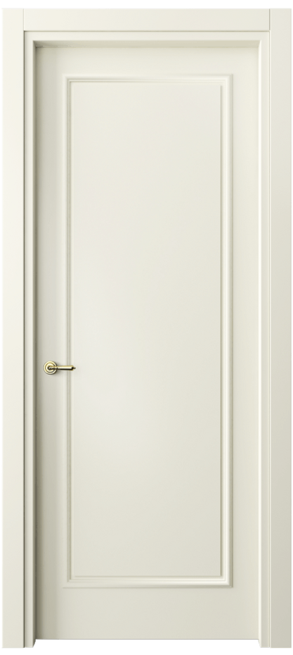 Межкомнатная дверь Париж 8101 Матовый молочно-белый  Цена 396325 ₸| Volhovec