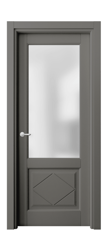 Дверь межкомнатная Toscana Rombo 6342 Бук классический серый Сатинированное стекло Гладкий наличник БКЛС Цена 458260 ₸ Наличники уже входят в базовый комплект. Фабрика дверей Волховец 8 (800) 551 43 19 Межкомнатная дверь Toscana Rombo 6342 Бук классический серый Сатинированное стекло Цена 458260 ₸ | Volhovec