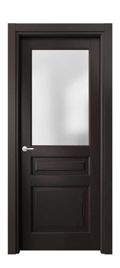 Дверь межкомнатная Toscana Elegante 6324 Бук антрацит Сатинированное стекло Гладкий наличник БАН Цена 476231 ₸ Наличники уже входят в базовый комплект. Фабрика дверей Волховец 8 (800) 551 43 19 Межкомнатная дверь Toscana Elegante 6324 Бук антрацит Сатинированное стекло Цена 476231 ₸ | Volhovec