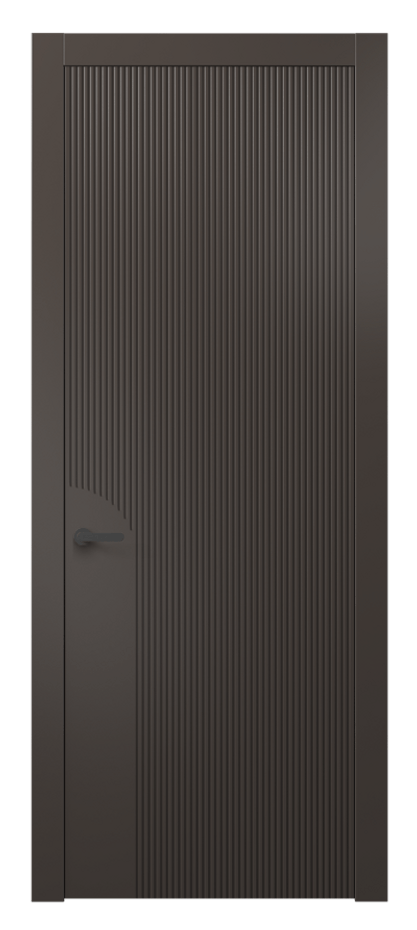 Дверь межкомнатная Dune АКП 8625 Матовый антрацит Гладкий компланарный наличник МАН Цена 252590 ₸ Наличники уже входят в базовый комплект. Фабрика дверей Волховец 8 (800) 551 43 19 Межкомнатная дверь Dune АКП 8625 Матовый антрацит Цена 252590 ₸ | Volhovec