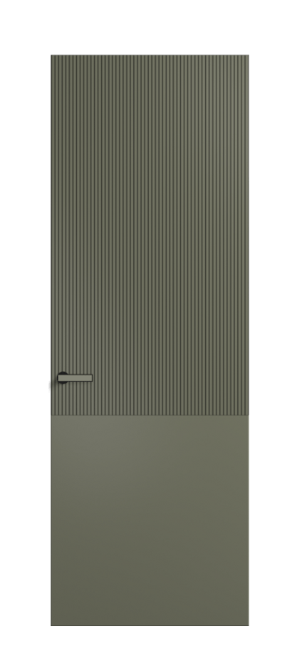 Дверь межкомнатная Velvet АКП 8205 Матовый оливковый тёмный. Скрытый короб Черный Цена 332900 . Фабрика дверей Волховец 8 (800) 551 43 19 Межкомнатная дверь Velvet АКП 8205 Матовый оливковый тёмный. Цена 332900 | Volhovec