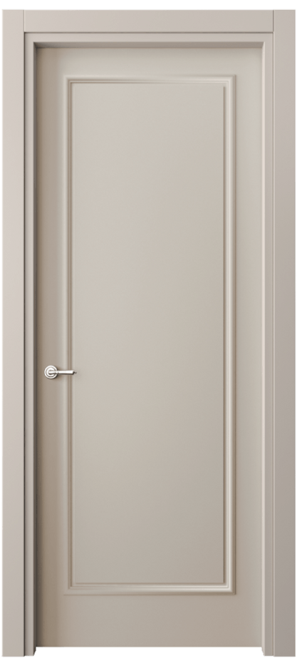 Межкомнатная дверь Paris 8101 Матовый светло-бежевый  Цена 342320 ₸| Volhovec