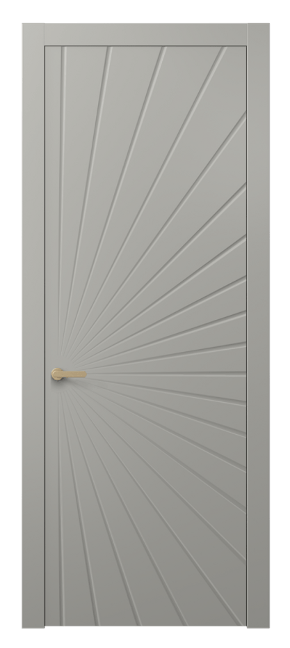 Межкомнатная дверь Альба 8649 Матовый нейтральный серый  Цена 303904 ₸ | Volhovec