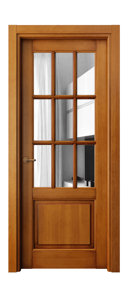 Межкомнатная дверь Toscana Grigliato 6312 Бук светлый с патиной Двустороннее зеркало, триплекс Цена 847390 ₸ | Volhovec