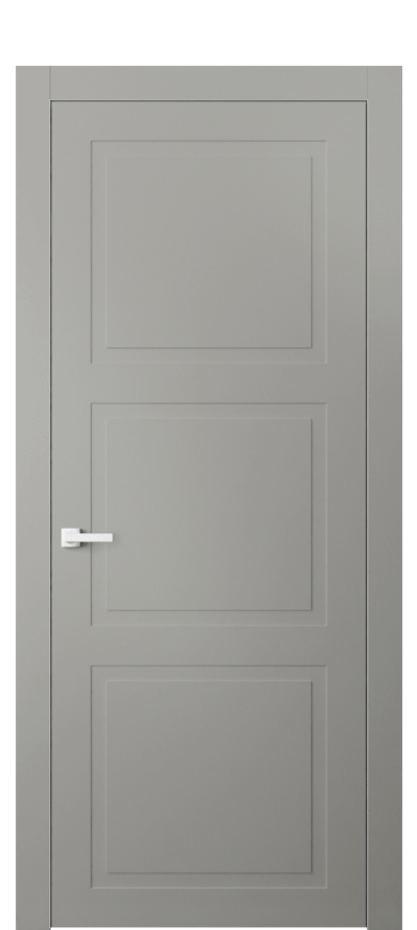 Дверь межкомнатная Neo Classic 8003 Матовый нейтральный серый Гладкий компланарный наличник МНСР Цена 300010 ₸ Наличники уже входят в базовый комплект. Фабрика дверей Волховец 8 (800) 551 43 19 Межкомнатная дверь Neo Classic 8003 Матовый нейтральный серый Цена 300010 ₸ | Volhovec