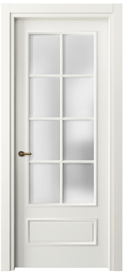 Дверь межкомнатная Paris 8112 Матовый жемчужный Сатинированное стекло Гладкий наличник МЖМ Цена 361410 ₸ Наличники уже входят в базовый комплект. Фабрика дверей Волховец 8 (800) 551 43 19 Межкомнатная дверь Paris 8112 Матовый жемчужный Сатинированное стекло Цена 361410 ₸| Volhovec