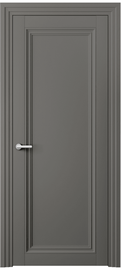 Межкомнатная дверь Centro 2501 Матовый классический серый  Цена 333460 ₸ | Volhovec