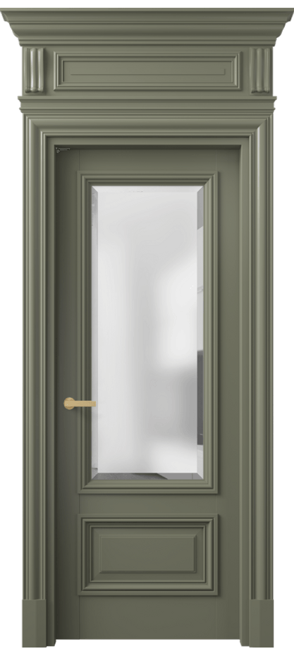 Дверь межкомнатная Antique 7306 Бук оливковый тёмный Сатинированное стекло с фацетом, 6 мм КЭП + Объёмный фриз + Карниз БОТ Цена 774900 ₸ Наличники уже входят в базовый комплект. Фабрика дверей Волховец 8 (800) 551 43 19 Межкомнатная дверь Antique 7306 Бук оливковый тёмный Сатинированное стекло с фацетом, 6 мм Цена 774900 ₸ | Volhovec