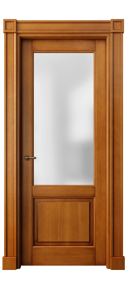 Межкомнатная дверь Toscana Plano 6302 Бук светлый с патиной Сатинированное стекло Цена 933250 ₸ | Volhovec