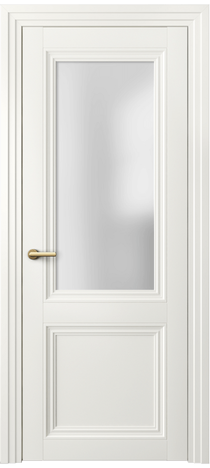 Межкомнатная дверь Centro 2524 Матовый жемчужный Сатинированное стекло Цена 372400 ₸ | Volhovec