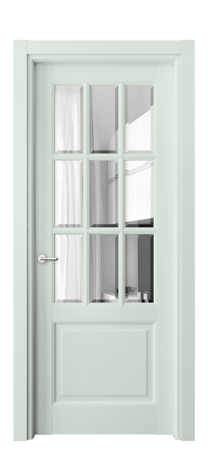 Дверь межкомнатная Toscana Grigliato 6312 Бук белоснежный Прозрачное стекло с фацетом, 6 мм Гладкий наличник ББЛ Цена 723200 ₸ Наличники уже входят в базовый комплект. Фабрика дверей Волховец 8 (800) 551 43 19 Межкомнатная дверь Toscana Grigliato 6312 Бук белоснежный Прозрачное стекло с фацетом, 6 мм Цена 723200 ₸ | Volhovec