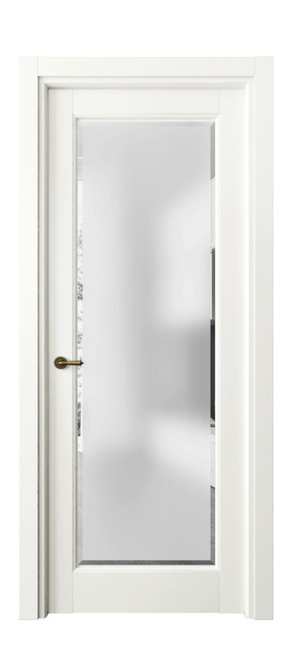 Дверь межкомнатная Toscana Elegante 6300 Бук жемчуг Сатинированное стекло с фацетом, 6 мм Гладкий наличник БЖМ Цена 454760 ₸ Наличники уже входят в базовый комплект. Фабрика дверей Волховец 8 (800) 551 43 19 Межкомнатная дверь Toscana Elegante 6300 Бук жемчуг Сатинированное стекло с фацетом, 6 мм Цена 454760 ₸ | Volhovec