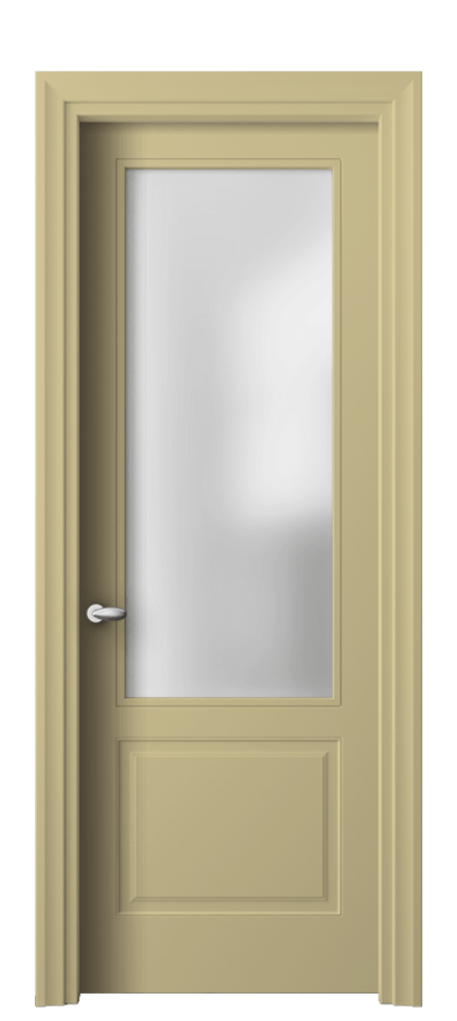 Дверь межкомнатная Esse 8552 Матовый белоснежный Сатинированное стекло Фигурный универсальный наличник МБЛ Цена 429000 ₸ Наличники уже входят в базовый комплект. Фабрика дверей Волховец 8 (800) 551 43 19 Межкомнатная дверь Esse 8552 Матовый белоснежный Сатинированное стекло Цена 429000 ₸ | Volhovec