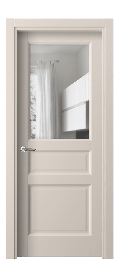 Дверь межкомнатная Галант 1432 ПЭТ пудровый бежевый Прозрачное стекло Гладкий наличник ПЭПБ Цена 212806 ₸ Наличники уже входят в базовый комплект. Фабрика дверей Волховец 8 (800) 551 43 19 Межкомнатная дверь Галант 1432 ПЭТ пудровый бежевый Прозрачное стекло Цена 212806 ₸ | Volhovec