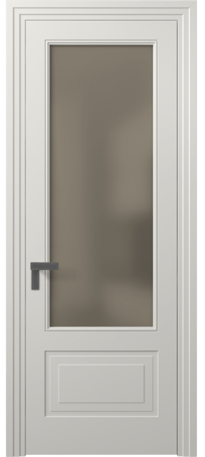 Межкомнатная дверь Rocca 8342 Матовый серый Сатинированное бронзовое стекло, триплекс, 8 мм Цена 388871 ₸ | Volhovec