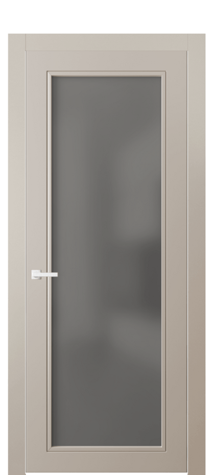 Дверь межкомнатная Neo Classic 8000 Матовый светло-бежевый Сатинированное серое стекло, триплекс, 8 мм Гладкий компланарный наличник МСБЖ Цена 350930 ₸ Наличники уже входят в базовый комплект. Фабрика дверей Волховец 8 (800) 551 43 19 Межкомнатная дверь Neo Classic 8000 Матовый светло-бежевый Сатинированное серое стекло, триплекс, 8 мм Цена 350930 ₸ | Volhovec