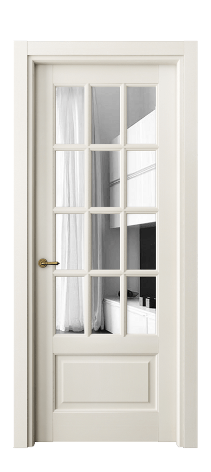 Межкомнатная дверь Toscana Grigliato 6313 Бук венециана Двустороннее зеркало, триплекс, 6 мм Цена 639970 ₸ | Volhovec