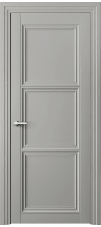 Дверь межкомнатная Centro 2503 Матовый нейтральный серый Каскадный наличник МНСР Цена 371400 ₸ Наличники уже входят в базовый комплект. Фабрика дверей Волховец 8 (800) 551 43 19 Межкомнатная дверь Centro 2503 Матовый нейтральный серый Цена 371400 ₸ | Volhovec