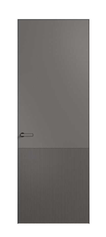 Межкомнатная дверь Velvet АКП 8204 Матовый классический серый. Цена 408900  | Volhovec