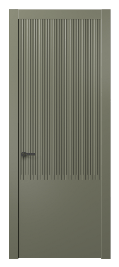 Дверь межкомнатная Dune АКП 8627 Матовый оливковый тёмный Гладкий компланарный наличник МОТ Цена 315700 ₸ Наличники уже входят в базовый комплект. Фабрика дверей Волховец 8 (800) 551 43 19 Межкомнатная дверь Dune АКП 8627 Матовый оливковый тёмный Цена 315700 ₸ | Volhovec