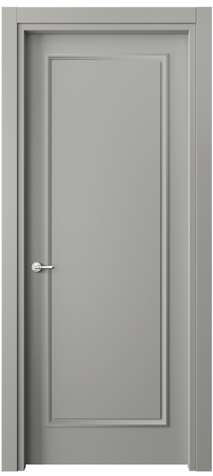 Межкомнатная дверь Paris 8101 Матовый нейтральный серый  Цена 303010 ₸| Volhovec