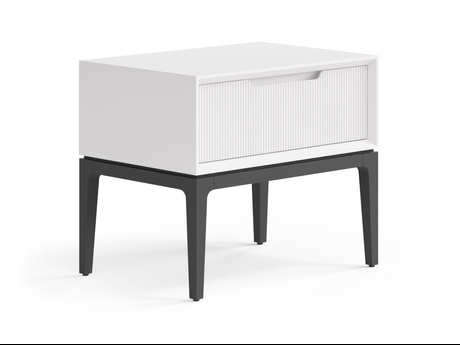 Мебель Тумба прикроватная Velvet 1 ящик. Цвет Матовый пудровый белый. Материал Гладкая эмаль. Коллекция Тумба прикроватная Velvet 1 ящик. Фото. Мебель Тумба прикроватная Velvet 1 ящик. Цвет Матовый пудровый белый. Материал Гладкая эмаль. Коллекция Тумба прикроватная Velvet 1 ящик. Картинка.