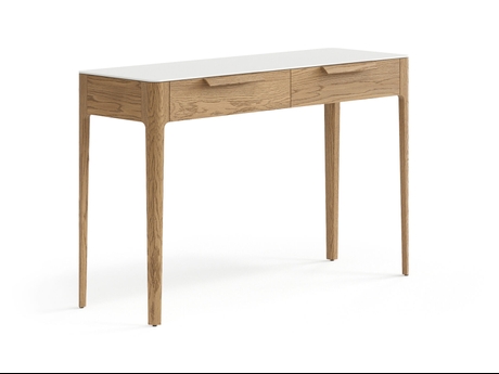 Мебель Консоль Piega 2 ящика. Цвет Дуб мускатный матовый. Материал Массив дуба матовый. Коллекция Консоль Piega 2 ящика. Фото. Мебель Консоль Piega 2 ящика. Цвет Дуб мускатный матовый. Материал Массив дуба матовый. Коллекция Консоль Piega 2 ящика. Картинка.