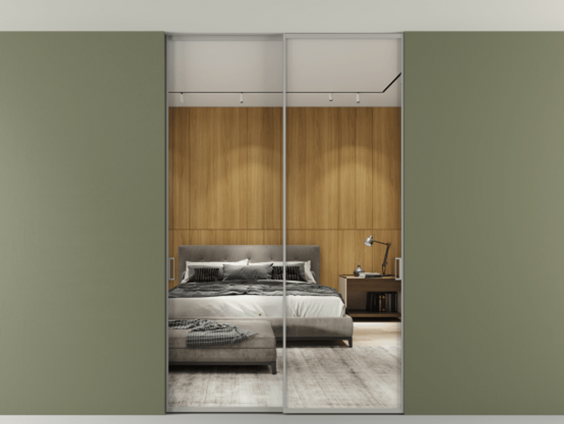 Перегородка Formato внутри проёма двустворчатая со скрытым креплением в потолок АЛПР 040.01 Алюминий нейтральный серый Двустороннее зеркало, триплекс 6 мм, триплекс 6 мм. Цена 1632630 ₸ 1. Полотно 2 шт. (800/2100 мм)
2. Комплект установки раздвижной системы
3. Базовый комплект фурнитуры
4. Ручка RONDO. Фабрика дверей Волховец 8 (800) 551 43 19 Перегородка Formato внутри проёма двустворчатая со скрытым креплением в потолок АЛПР 040.01 Алюминий нейтральный серый Двустороннее зеркало, триплекс 6 мм, триплекс 6 мм Цена 1632630 ₸ | Volhovec