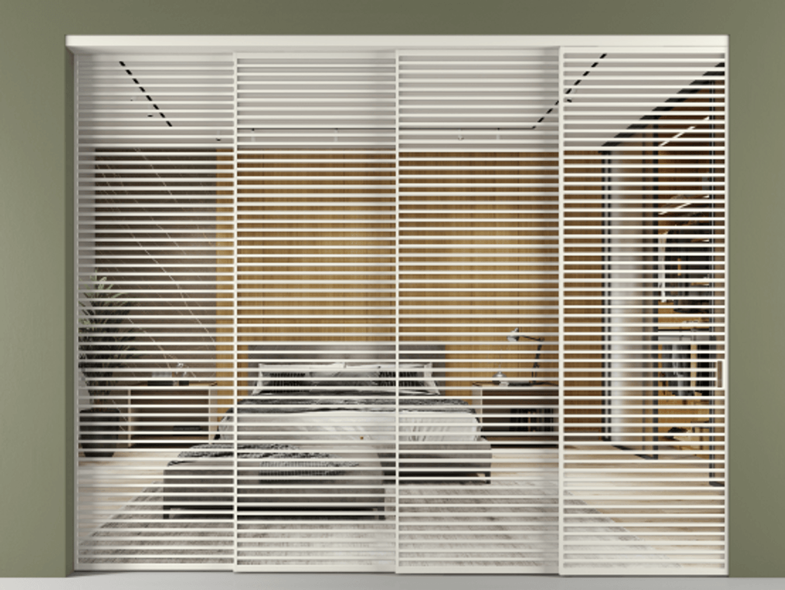 Перегородка Formato внутри проёма телескопик синхро 3 АЛПР 040.07 Алюминий Белый Двустороннее зеркало, триплекс 6 мм, триплекс 6 мм. Скрытый короб БЕЛ Цена 5133650 ₸ 1. Полотно 4 шт. (800/2100 мм)
2. Комплект установки раздвижной системы
3. Базовый комплект фурнитуры
4. Комплект фурнитуры телескопик синхро-3
5. Ручка RONDO
. Фабрика дверей Волховец 8 (800) 551 43 19 Перегородка Formato внутри проёма телескопик синхро 3 АЛПР 040.07 Алюминий Белый Двустороннее зеркало, триплекс 6 мм, триплекс 6 мм Цена 5133650 ₸ | Volhovec