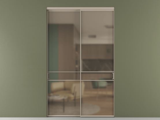 Алюминевая перегородка АЛПР 040.02_АБСК_Бронза сатин триплекс_new. Цвет Алюминий бисквитный. Материал Алюминий в эмали. Коллекция Перегородка Формато внутри проёма 2 створки. Фото. Алюминевая перегородка АЛПР 040.02_АБСК_Бронза сатин триплекс_new. Цвет Алюминий бисквитный. Материал Алюминий в эмали. Коллекция Перегородка Формато внутри проёма 2 створки. Картинка.