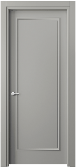 Межкомнатная дверь 8101 МНСР. Цвет Матовый нейтральный серый. Материал Гладкая эмаль. Коллекция Paris. Фото. Дверь межкомнатная 8101 МНСР. Цвет Матовый нейтральный серый. Материал Гладкая эмаль. Коллекция Paris. Картинка.