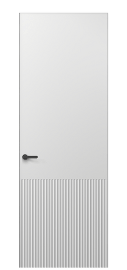 Дверь межкомнатная АКП 8645 ГРН. Цвет Грунт под покраску. Материал Грунт под покраску. Коллекция Alba. Картинка.