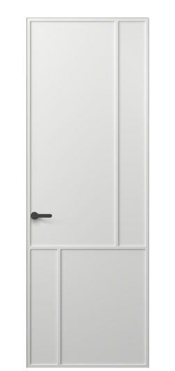 Дверь межкомнатная АКП 8606 ГРН. Цвет Грунт под покраску. Материал Грунт под покраску. Коллекция Frame. Картинка.