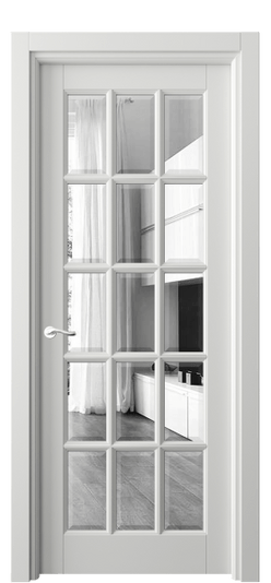 Межкомнатная дверь 0708 МССР ЗЕР-Ф. Цвет Матовый светло-серый. Материал Гладкая эмаль. Коллекция Лигнум. Фото. Дверь межкомнатная 0708 МССР ЗЕР-Ф. Цвет Матовый светло-серый. Материал Гладкая эмаль. Коллекция Лигнум. Картинка.