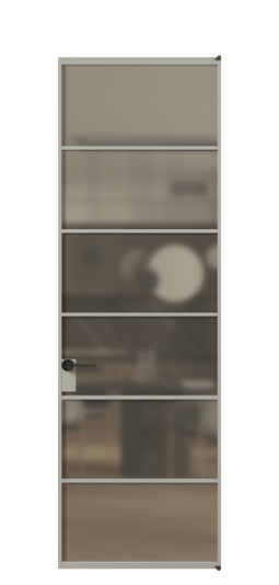 Межкомнатная дверь АЛПЛ040.04 Бронза сатин триплекс АНСР. Цвет Алюминий нейтральный серый. Материал Алюминий в эмали. Коллекция Формато. Фото. Дверь межкомнатная АЛПЛ040.04 Бронза сатин триплекс АНСР. Цвет Алюминий нейтральный серый. Материал Алюминий в эмали. Коллекция Формато. Картинка.