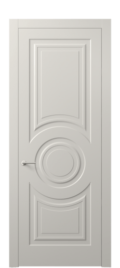 Дверь межкомнатная АКП 8461 МОС Матовый облачно-серый. Цвет Матовый облачно-серый. Материал Гладкая эмаль. Коллекция Маскот. Картинка.