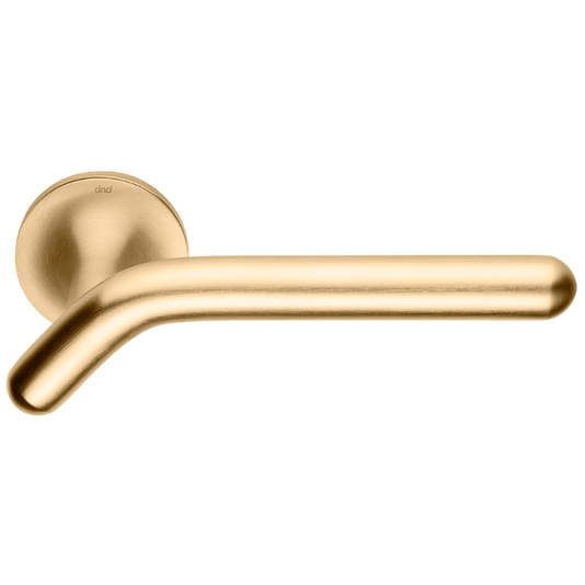 Ручки для дверей Ручка дверная Под. Цвет Матовое золото PVD. Коллекция Под. Картинка.