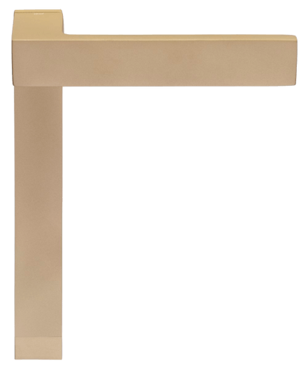 Ручки для дверей Ручка дверная Инфинито до пола. Цвет Шампань. Коллекция Инфинито до пола. Картинка.